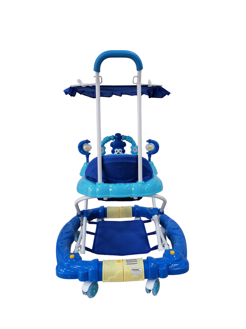 Andador Monkey Mecedor Blue-5