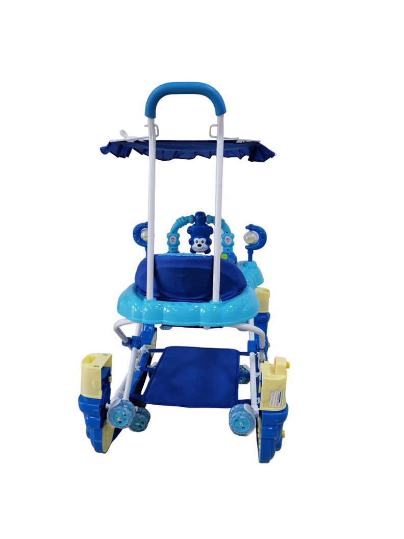 Andador Monkey Mecedor Blue-6