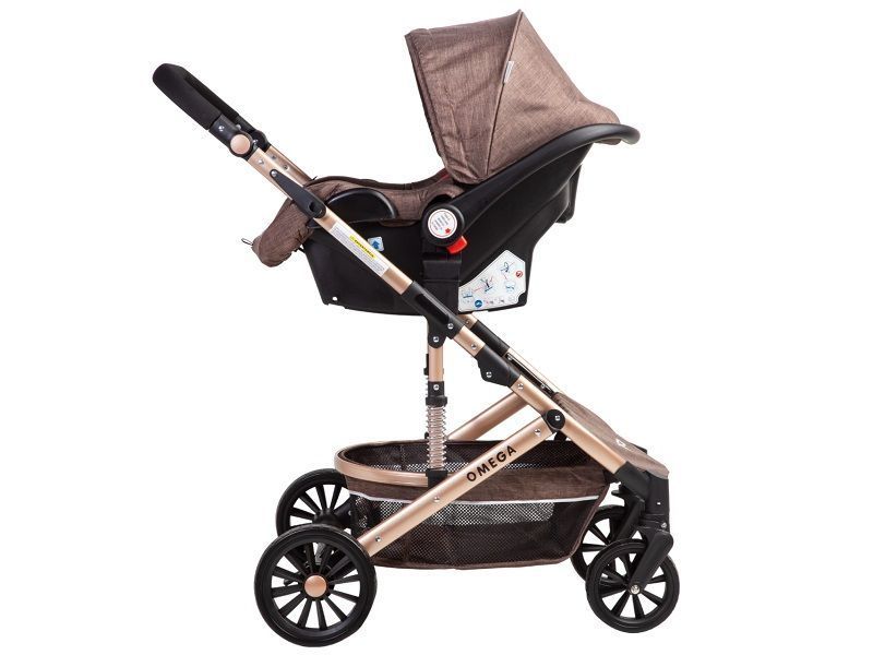 Coche Travel System Omega Brown-4