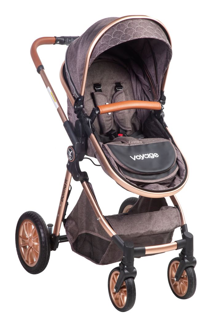 Coche Travel System Bolina Chocolate-2