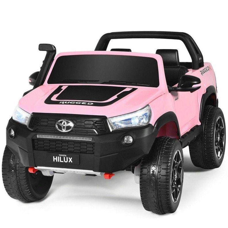 Auto Toyota Hilux Rugged X 12V Pink-0