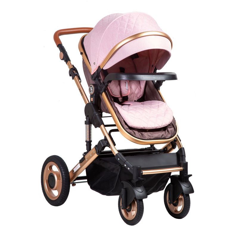 Coche Travel System Eros Pink-2