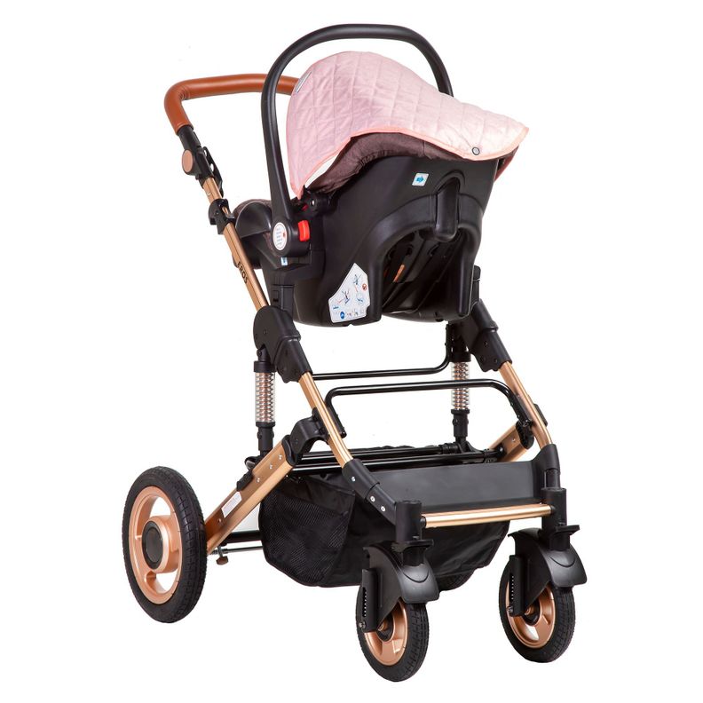 Coche Travel System Eros Pink-3