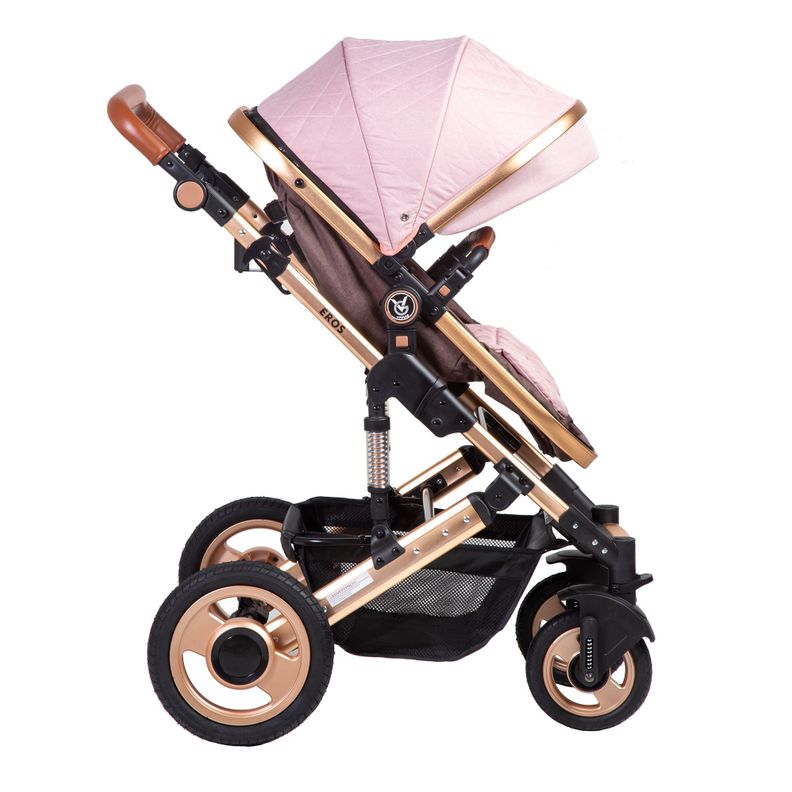 Coche Travel System Eros Pink-5