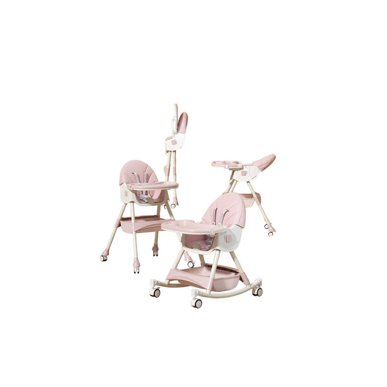 Silla De Comer Snak Mecedora Pink-2
