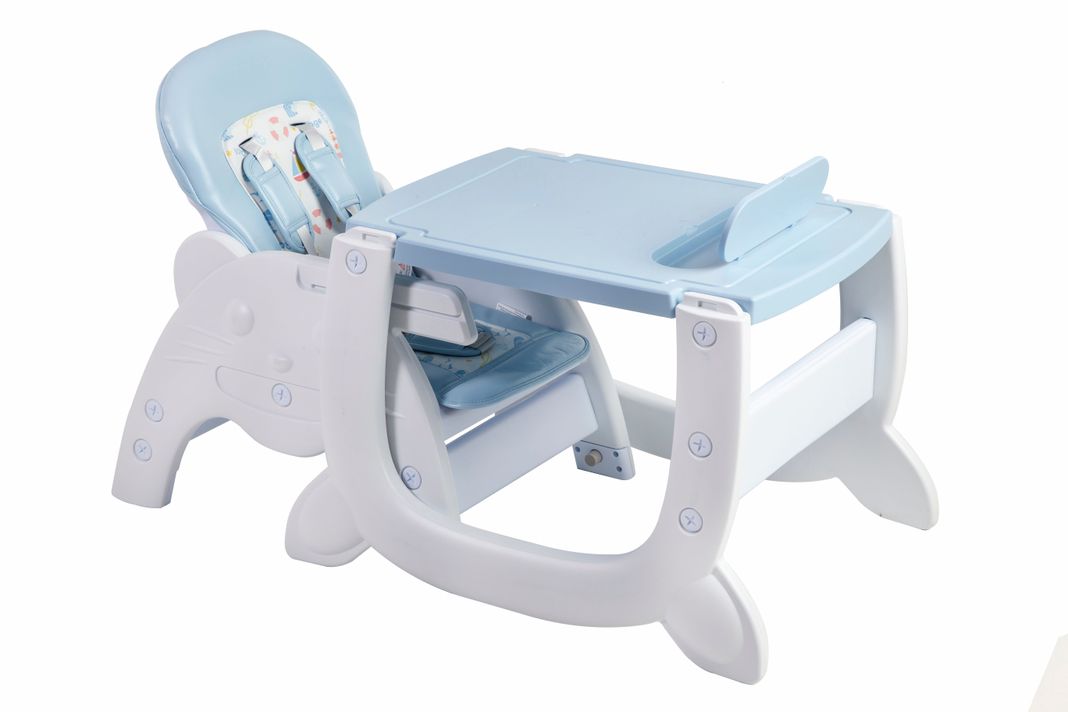 Silla De Comer Cat Love Sit-Up Blue-2