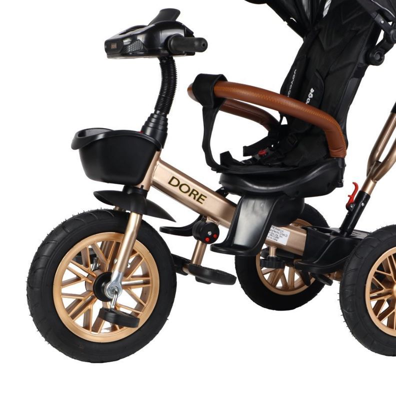 Triciclo Dore Black 360 Con Reclinación y Bluetooth-1