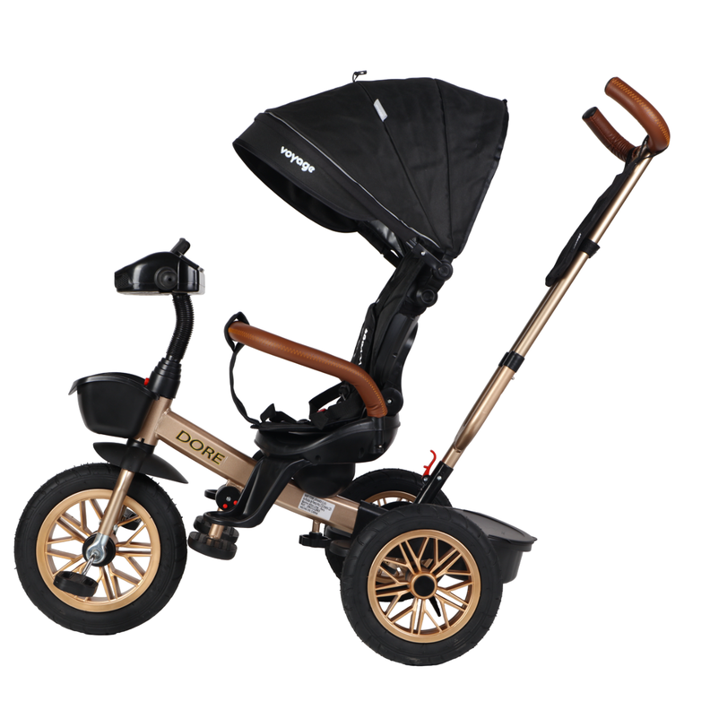 Triciclo Dore Black 360 Con Reclinación y Bluetooth-3