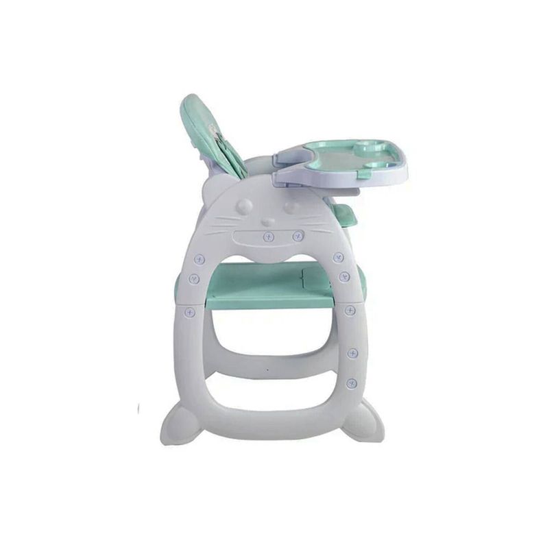 Silla de comer cat love voyage green-1