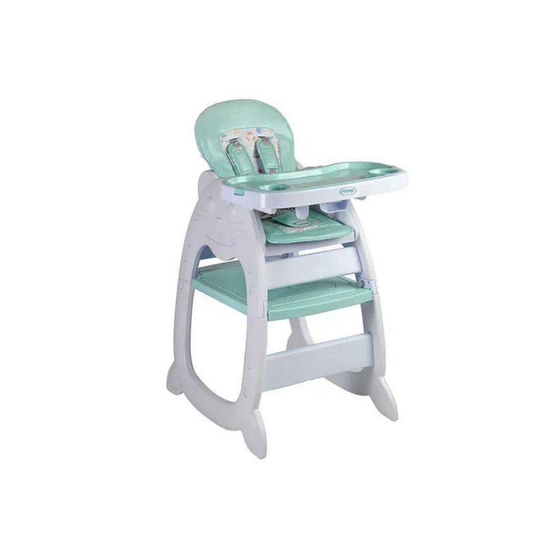 Silla de comer cat love voyage green-0