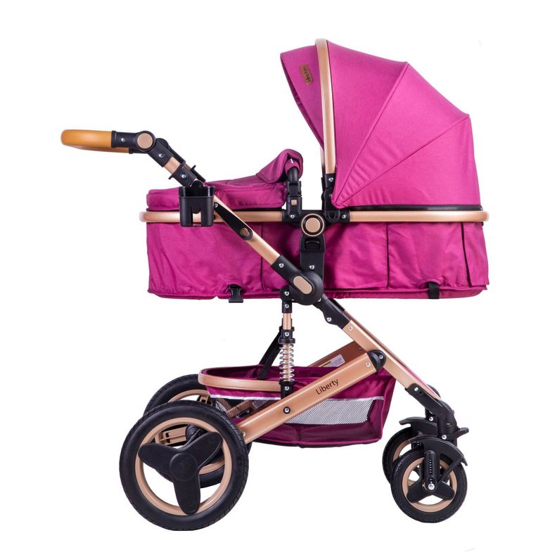 Coche Paseo Liberty Fucsia-2