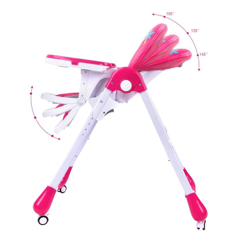 Silla De Comer Multifuncional Look Fucsia-1