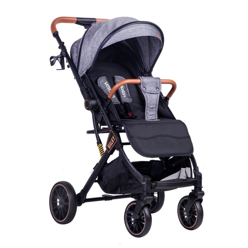 Coche Paseo Walky Grey-0