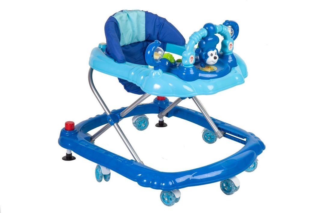 Andador con Freno Monkey Blue-0