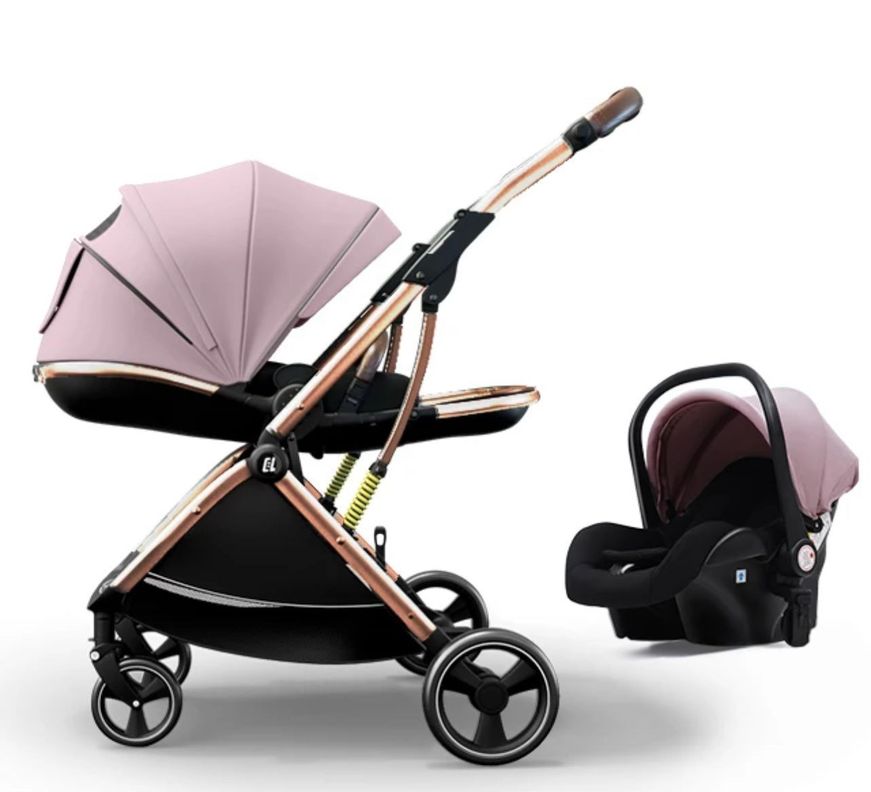 Coche Travel System Nebula Pink-4