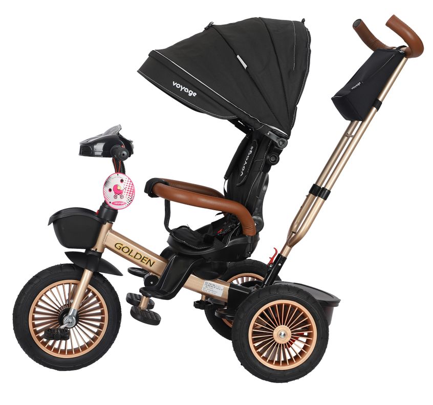 Triciclo para Niños  Voyage Golden Black-0