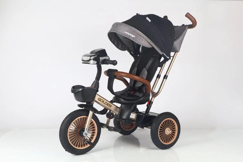 Triciclo para Niños  Voyage Golden Black-1