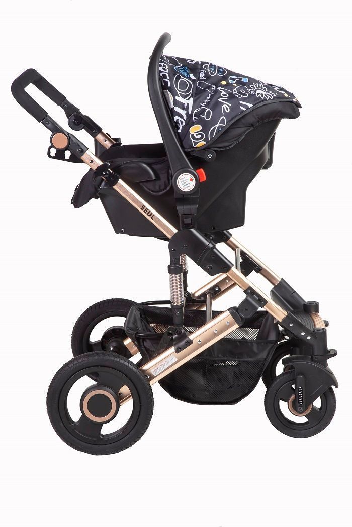 Coche Travel System Seul Grafiti-1
