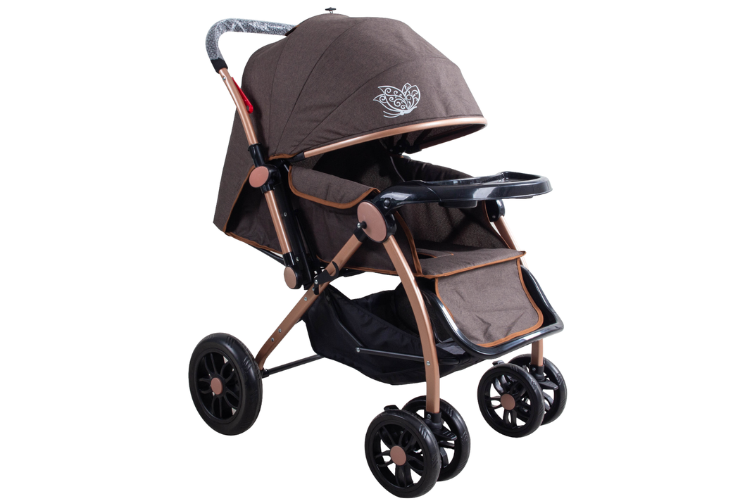 Coche Cuna Con Cambio de Manillar Brown 6009-1