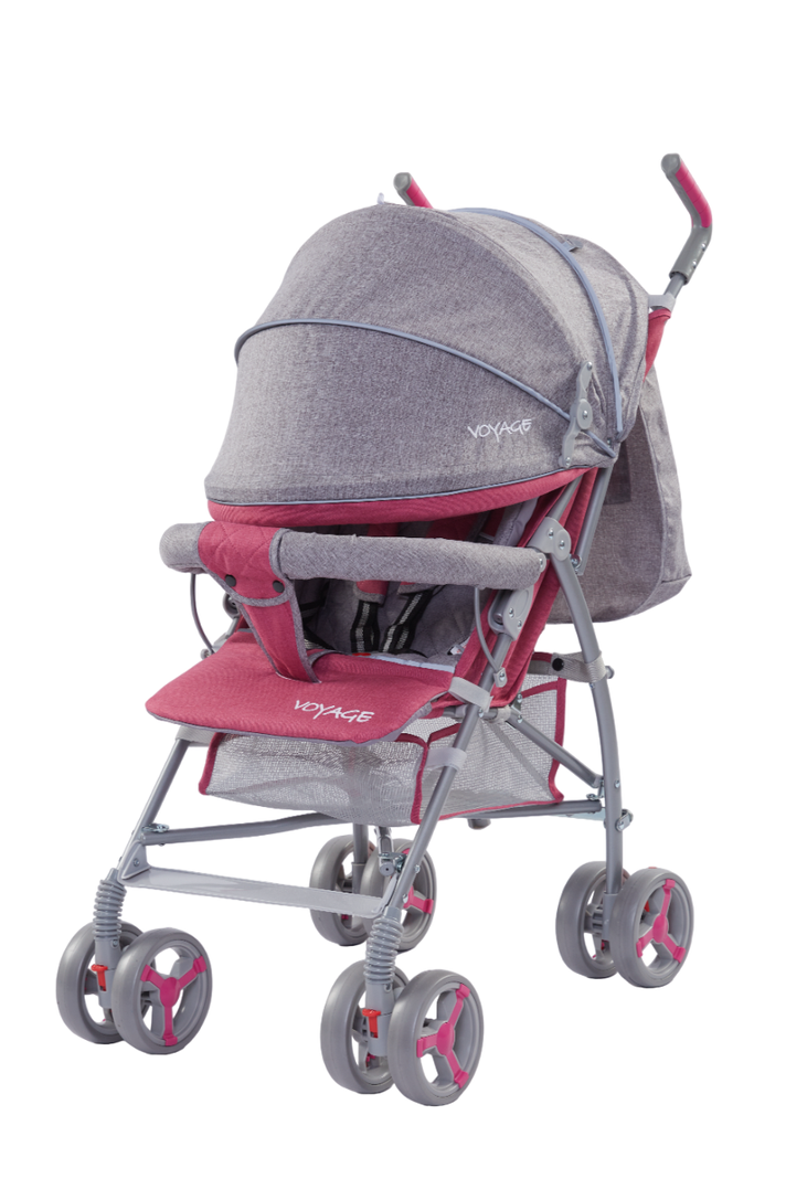 Coche Paseo Boeing Fucsia-1