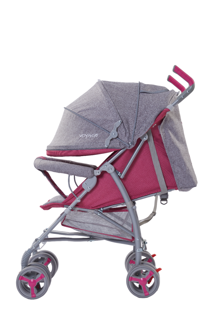 Coche Paseo Boeing Fucsia-2
