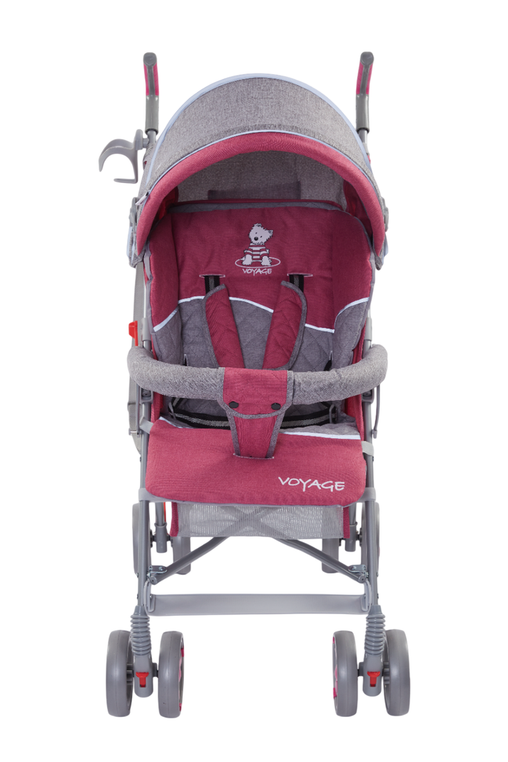Coche Paseo Boeing Fucsia-3
