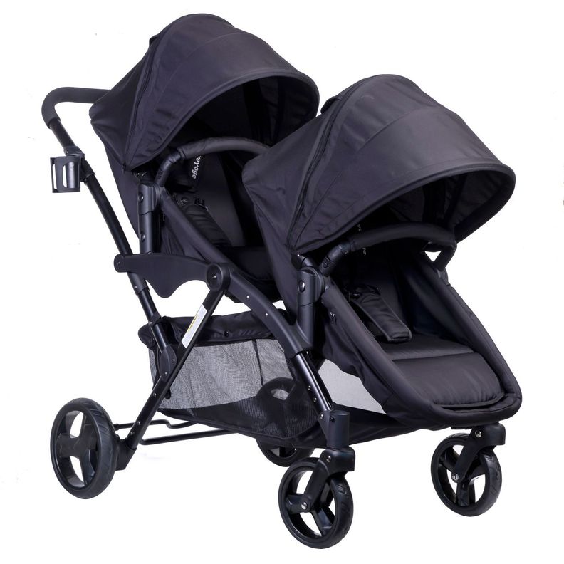 Coche Duo Travel System Géminis Black Voyage | Paris.cl
