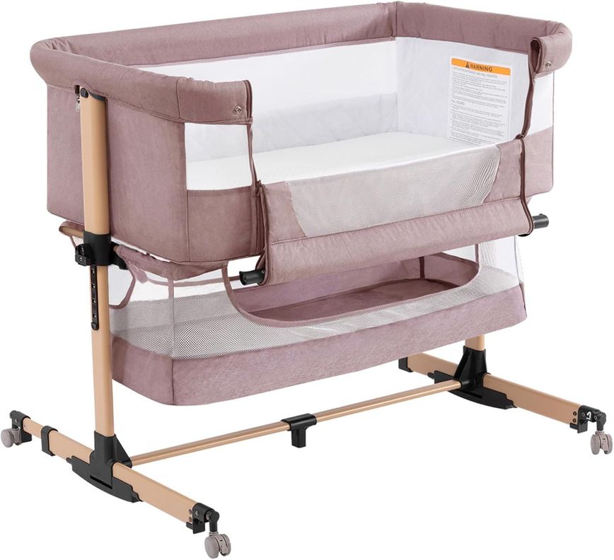 Cuna Colecho SleepSide Kaki-2