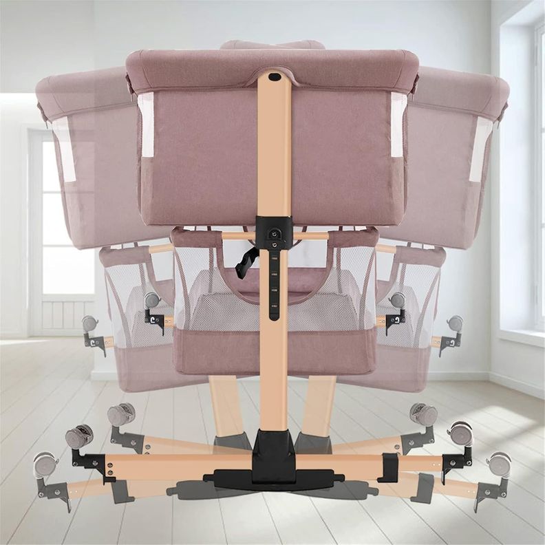 Cuna Colecho SleepSide Kaki-3