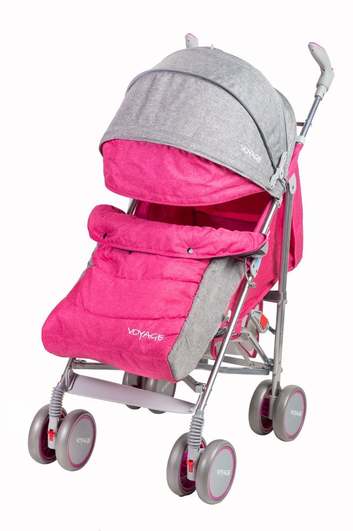 Coche Paseo Hawk + Protector Pink-1