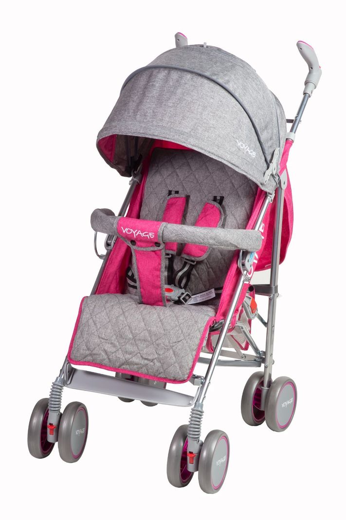 Coche Paseo Hawk + Protector Pink-2