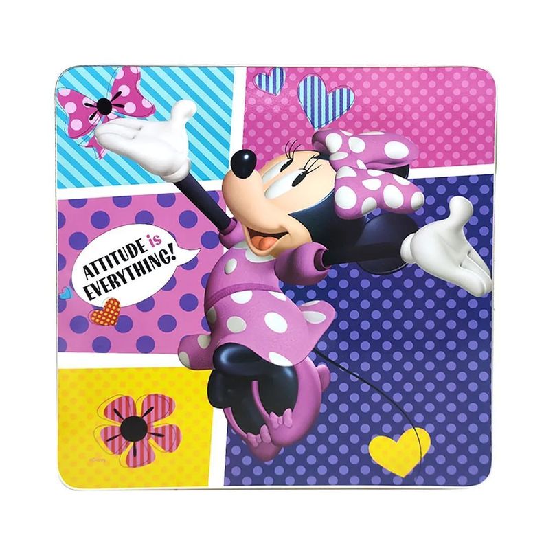 Mesa + 2 Sillas Minnie Mouse Plegable-2