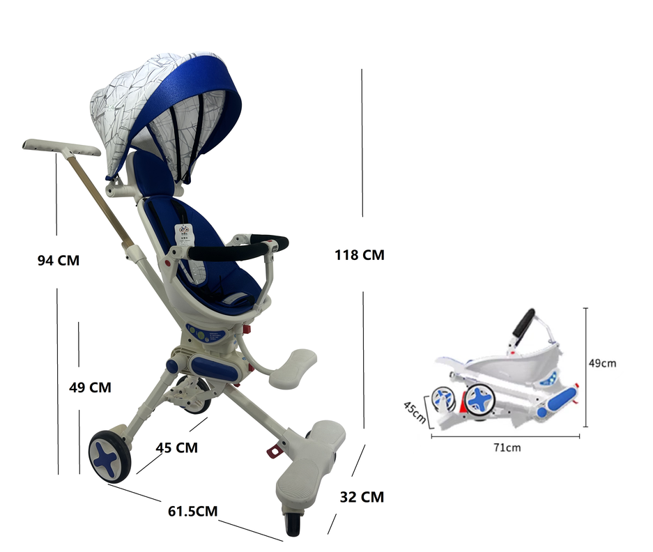 Coche de paseo giro 360  k5-5