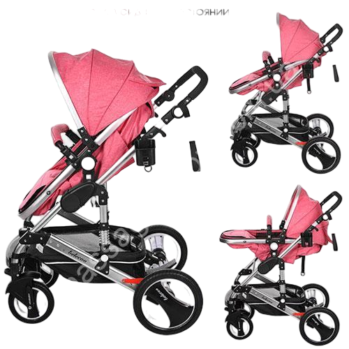 Coche Moises Cynebaby Pink-1