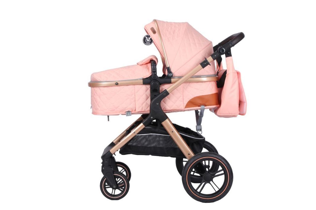Coche Travel Sytem X1 Pink con Silla Certificada-2