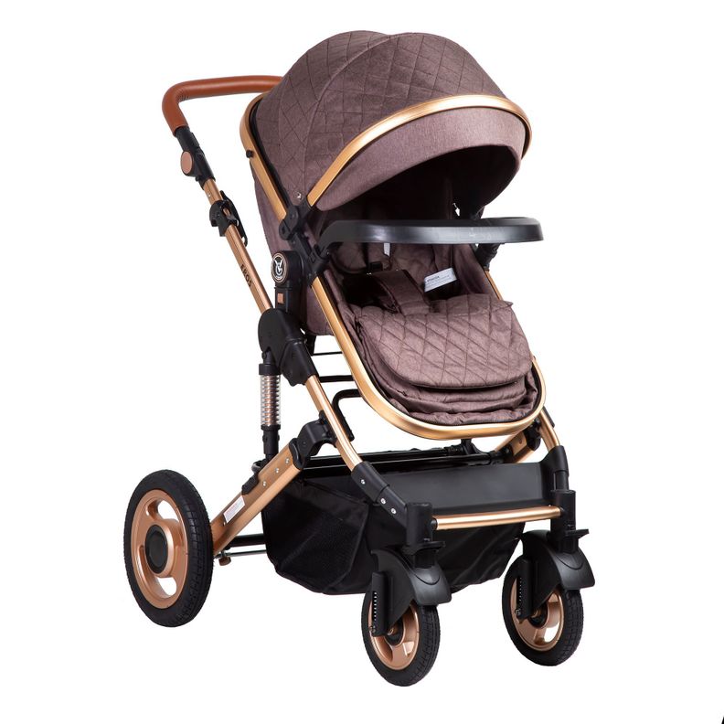 Coche Travel System Eros Brown-2