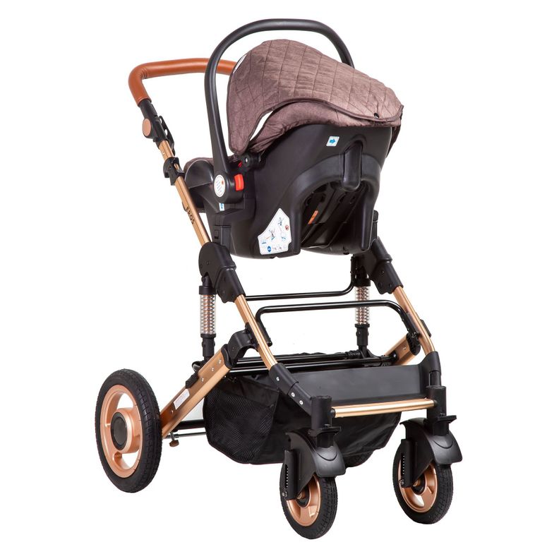 Coche Travel System Eros Brown-3