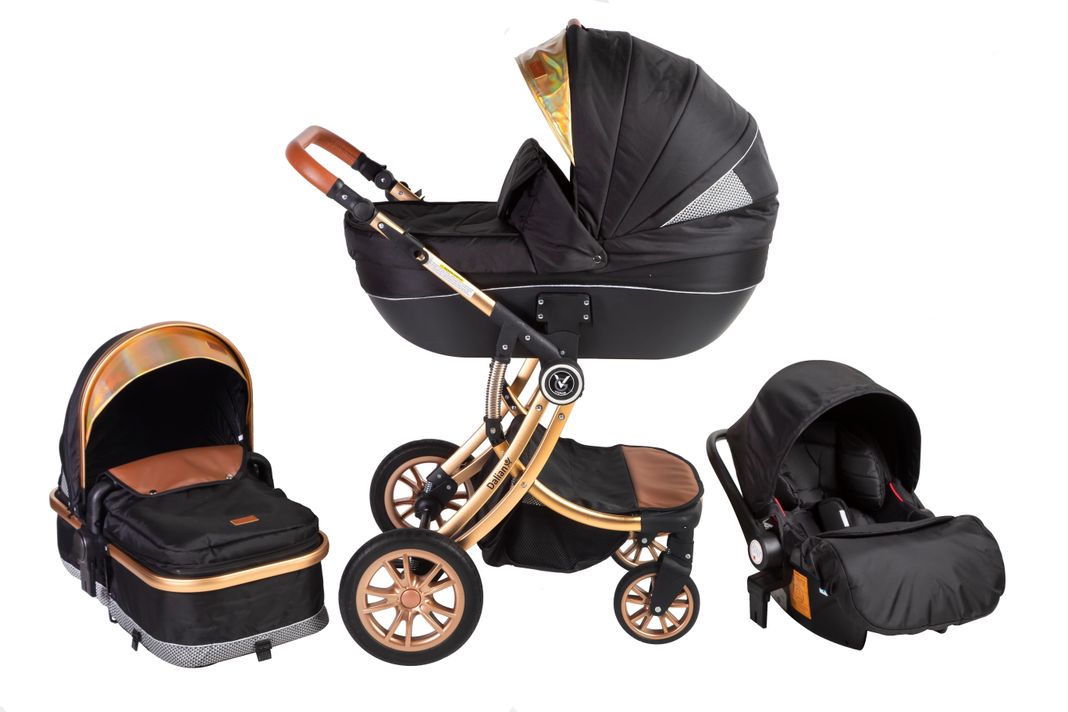 Coche Travel System Dalian Black Grey  -0
