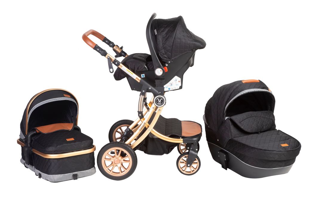 Coche Travel System Dalian Black Grey  -3