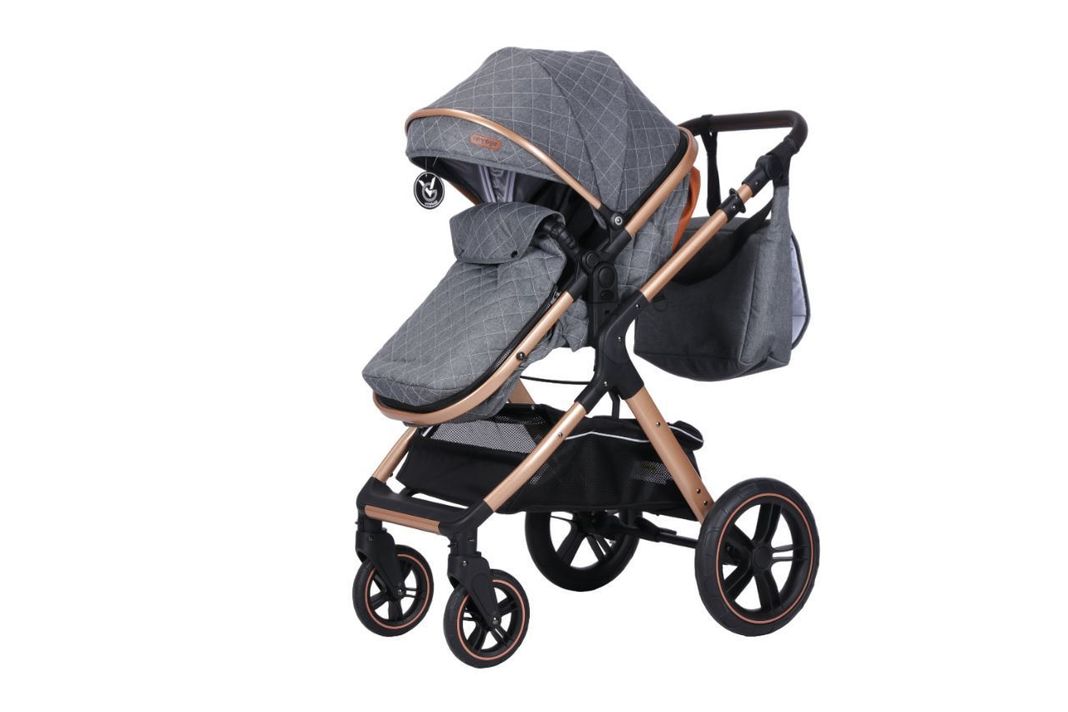 Coche Travel Sytem X1 Grey con Silla Certificada-3