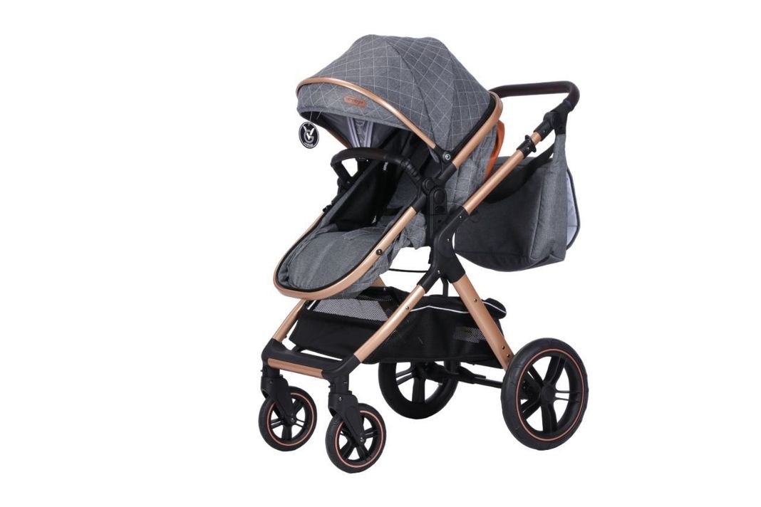 Coche Travel Sytem X1 Grey con Silla Certificada-4