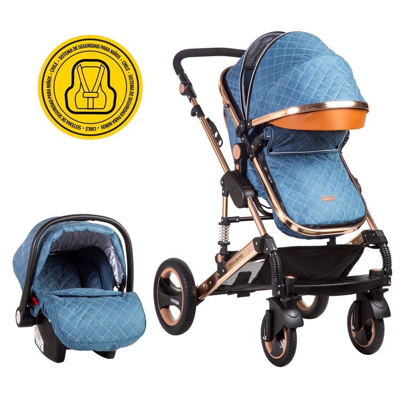 Coche Travel System Zeus Limited Blue-0
