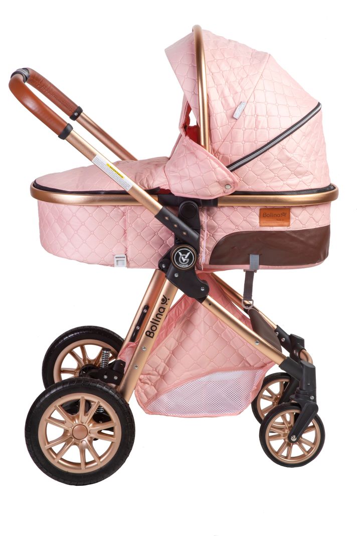 Coche Travel System Bolina Pink-1