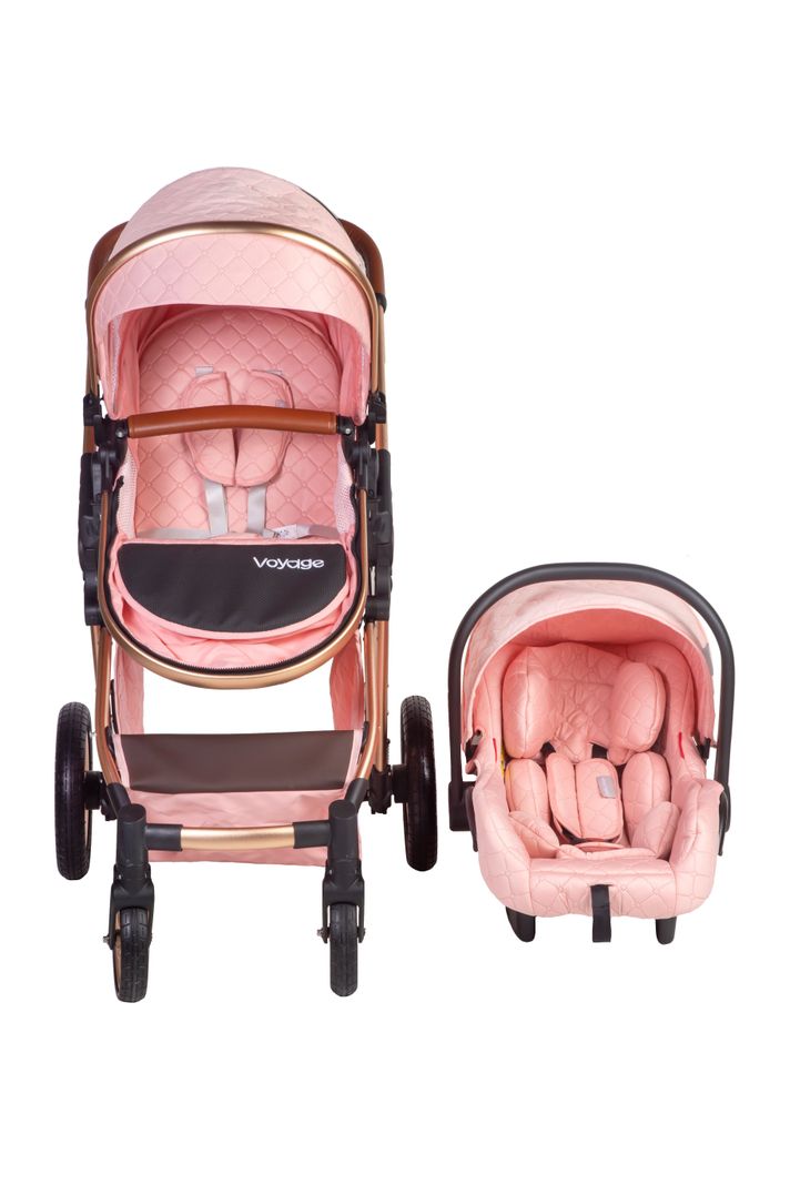 Coche Travel System Bolina Pink-4