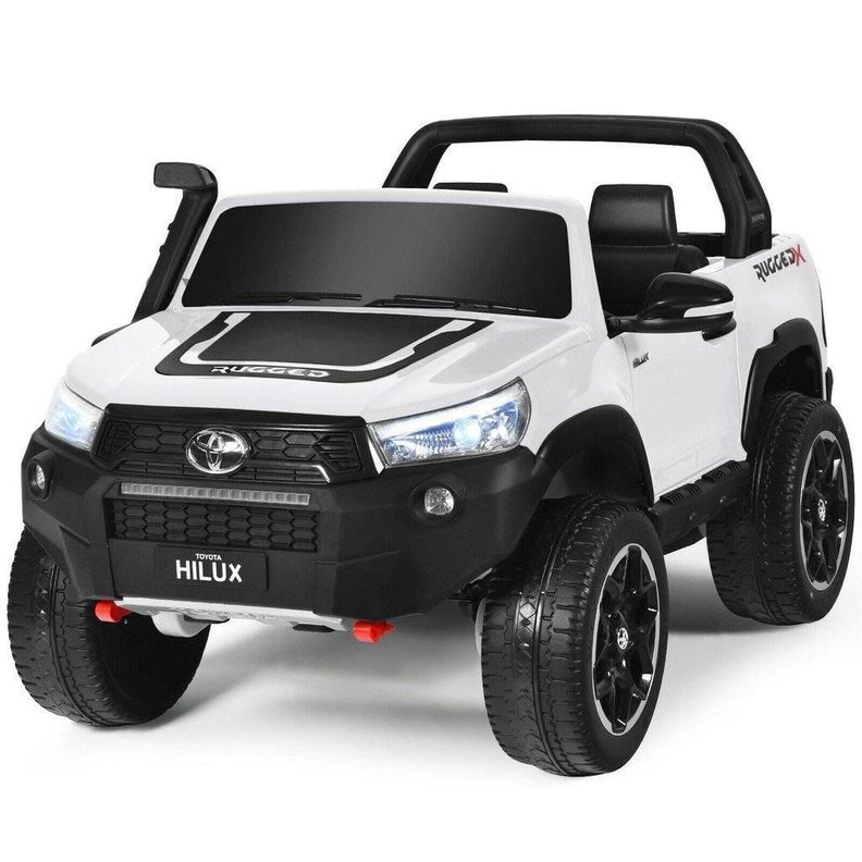 Auto Toyota Hilux Rugged X 12V White-0