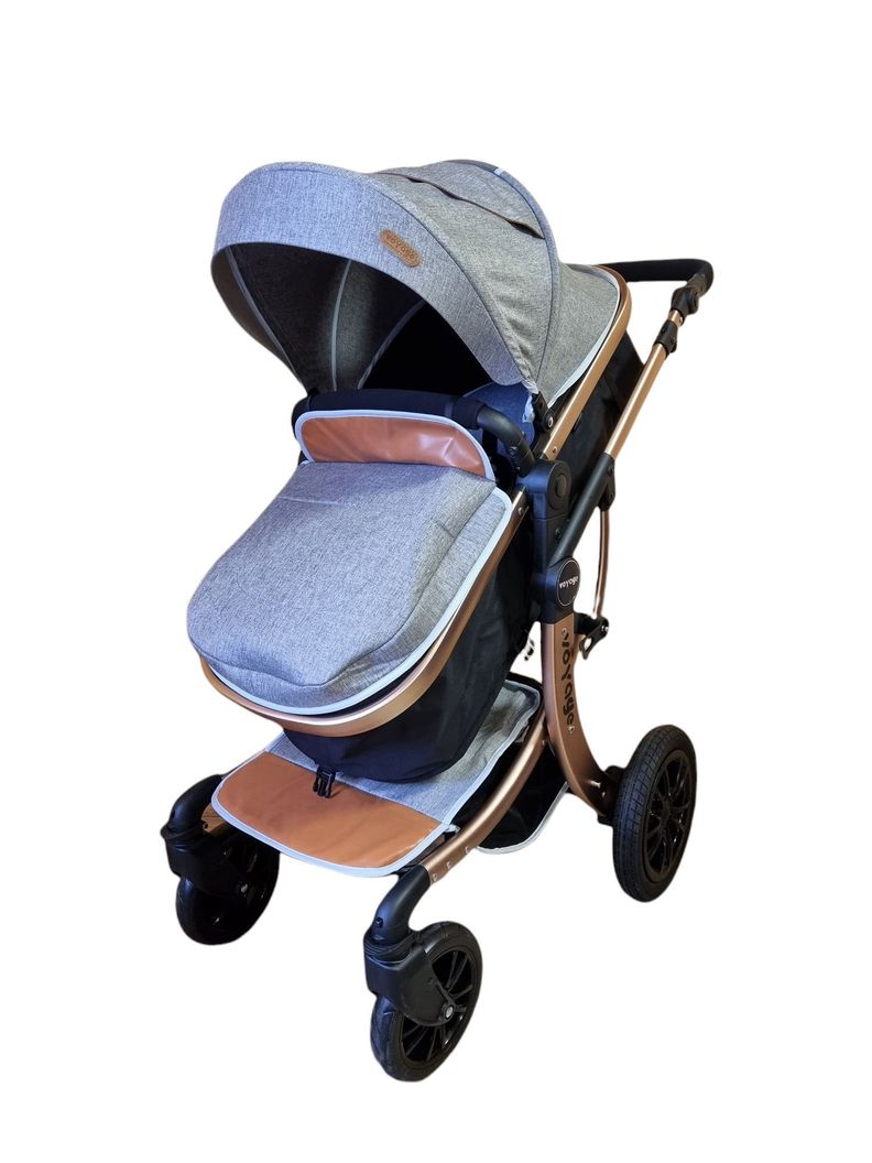 Coche Travel System Genova Grey-4