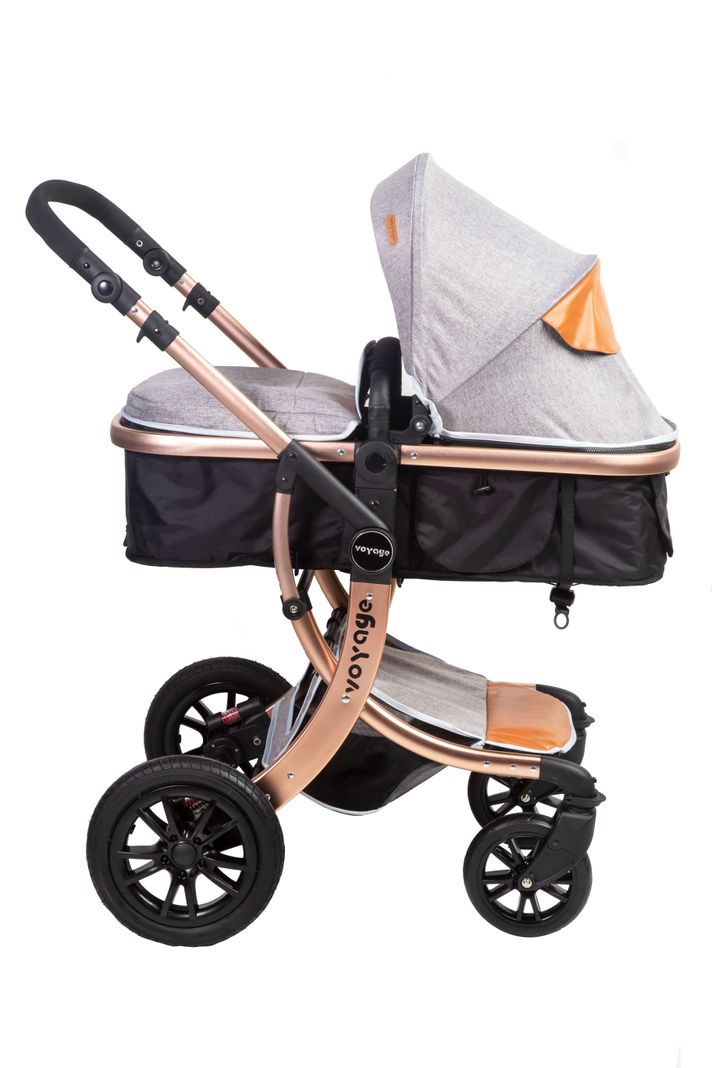 Coche Travel System Genova Grey-2