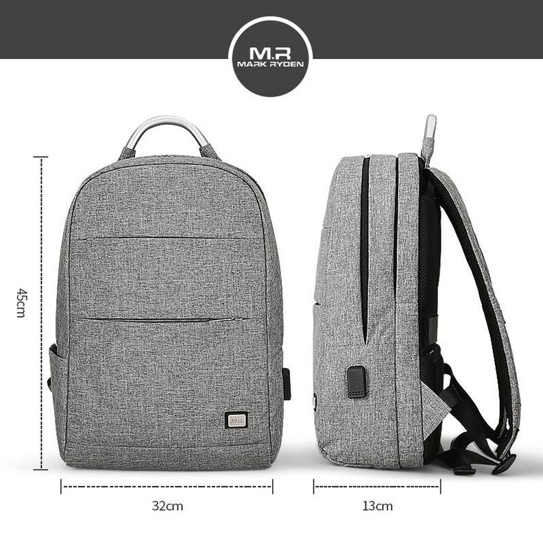 MOCHILA MARK RYDEN MARBLE GRIS-1