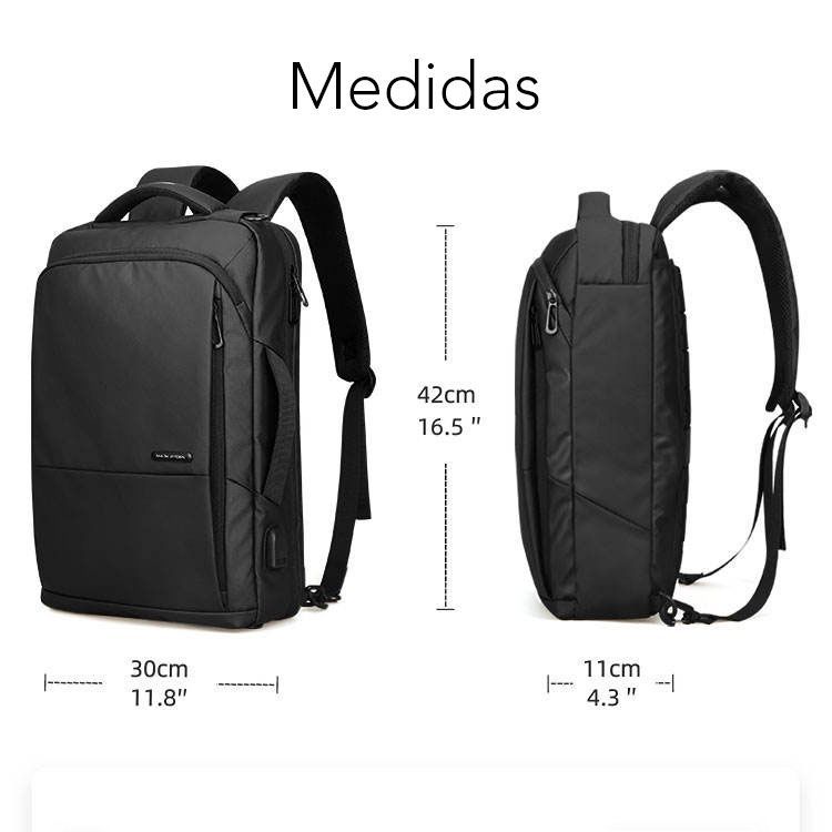MOCHILA MARK RYDEN INFINITY NEGRO-1