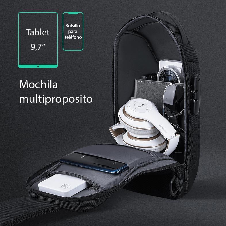MOCHILA MARK RYDEN VIPER NEGRO-2